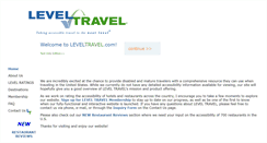 Desktop Screenshot of leveltravel.com